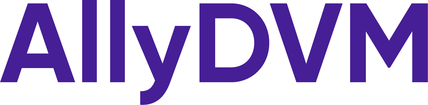 Blue AllyDVM logo